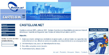 Site web de Castelum.net
